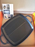 Le Creuset Grillplatte schwarz neu und OVP 