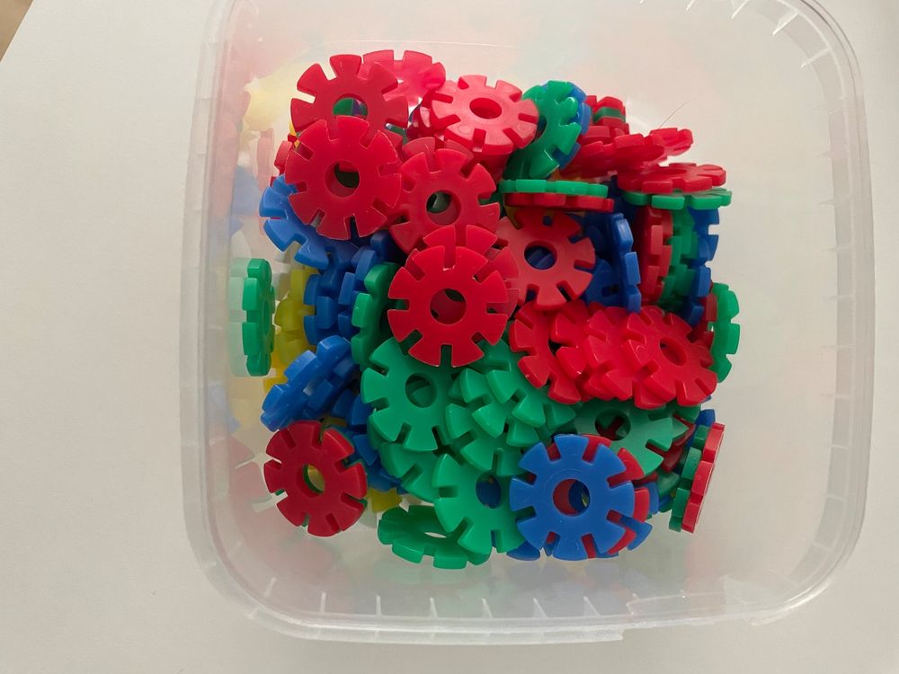 Elektrische Zahnrad Bausteine - Lernspielzeug Mit Motor Für Kinder Ab 3 Jahren