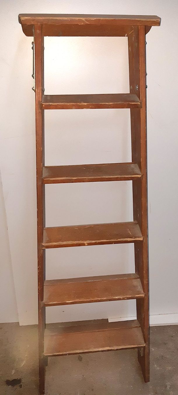 Echelles: Stabile Bockleiter aus Holz / H 130 cm – D'occasion à Wattwil par webrawa 2