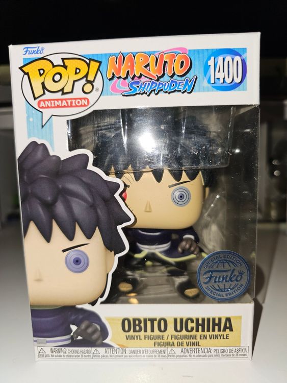 Funko Pop! Animation Naruto Shippuden Obito Uchiha 1400 Original