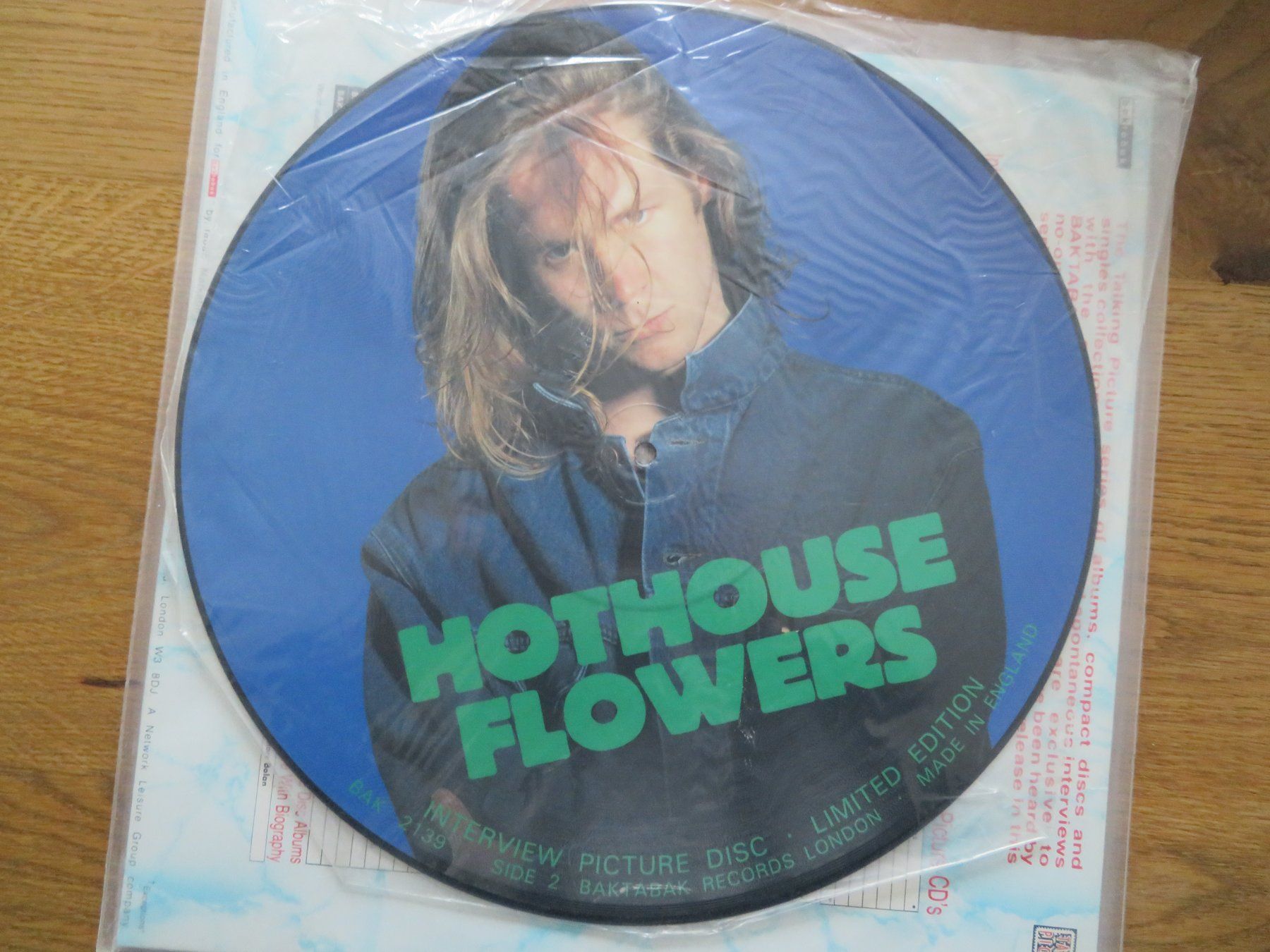 Schallplatten: HOTHOUSE FLOWERS PICTURE LP – Neu (gemäss Beschreibung) aus Zürich von max_cp5f 1