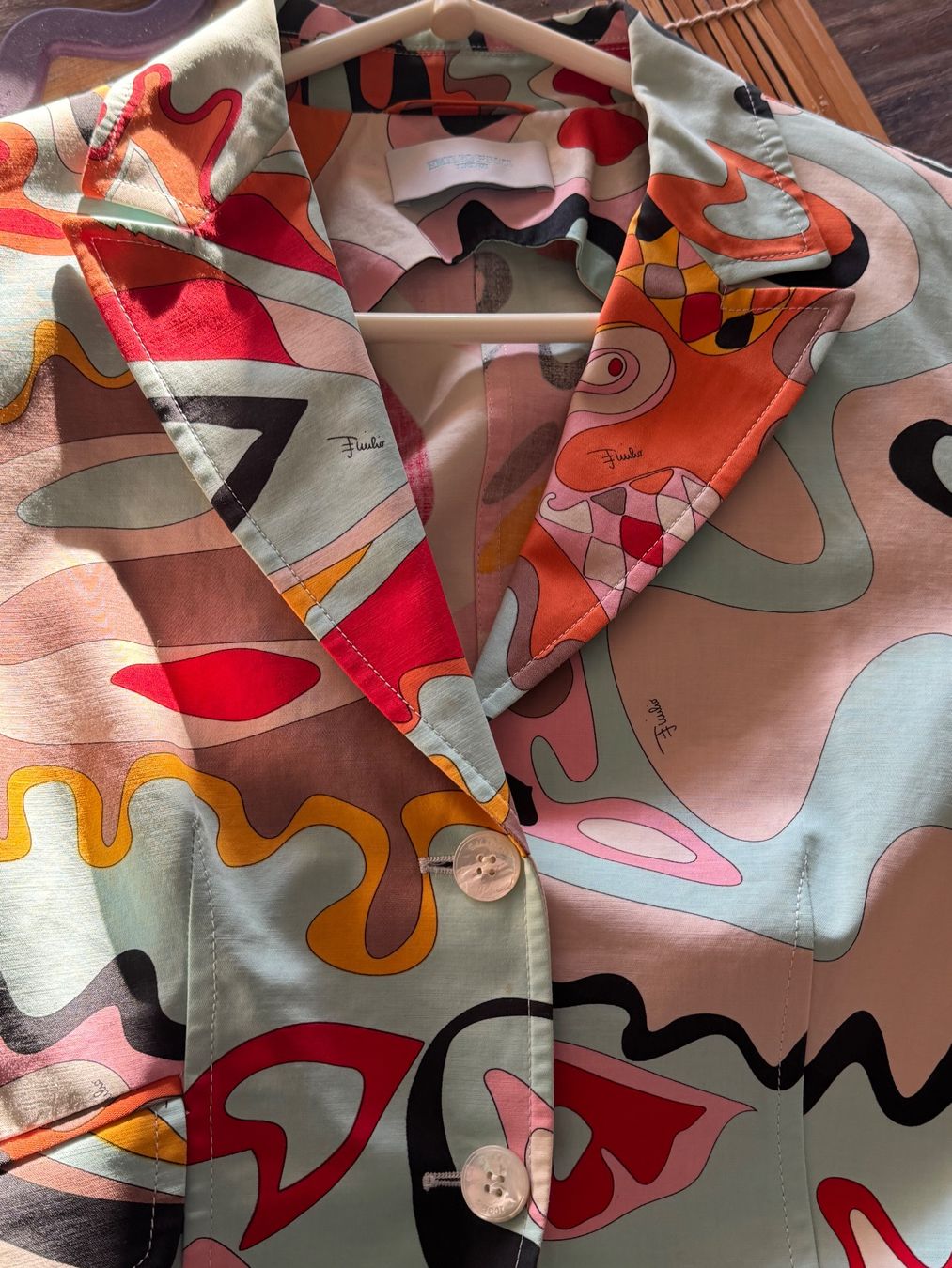 Emilio Pucci Giacche: EMILIO PUCCI Structured Cotton Blazer as NEW 42 AUTHENTIC – Nuovo (secondo la descrizione) da Birsfelden venduto da G.D.d.T. 6