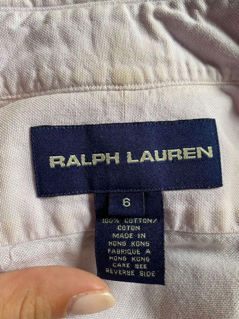 Ralph Lauren Camicette: Ralph Lauren Bluse pink – Usato da Altendorf venduto da Ga04 3