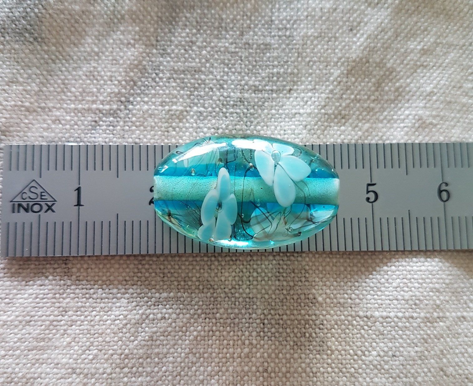 Perle (finte): Glasperle, Glass Bead – Nuovo (secondo la descrizione) da Langenthal venduto da flowersNbirds 1