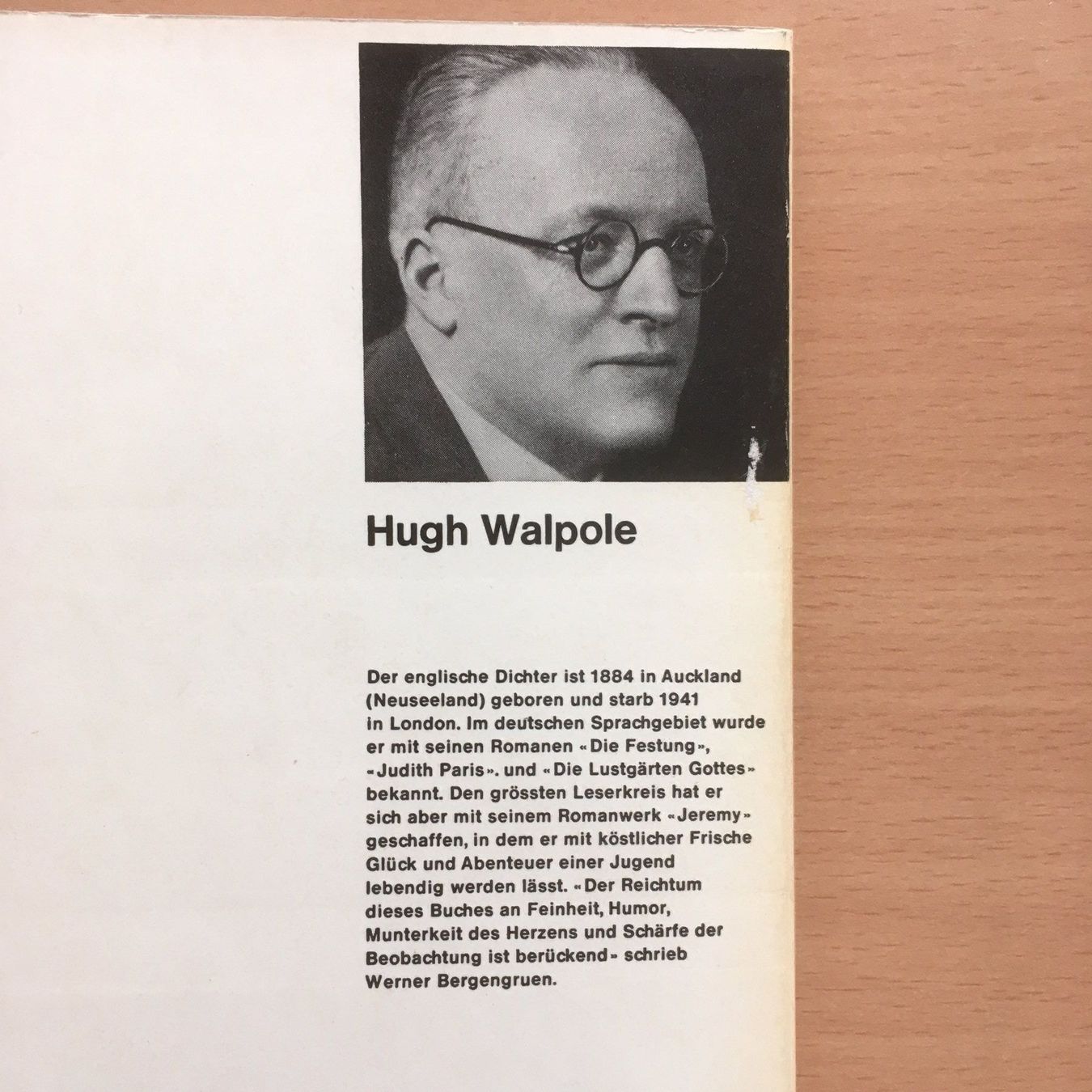 Bücher: Jeremy und sein Hund; Hugh Walpole – Gebraucht aus Grenchen von Kogi7 6
