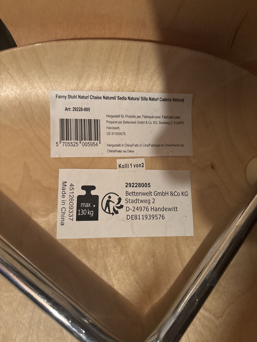 Ikea Sedie: Schöner Holz Stühle – Usato da rheineck venduto da Neshi06 2