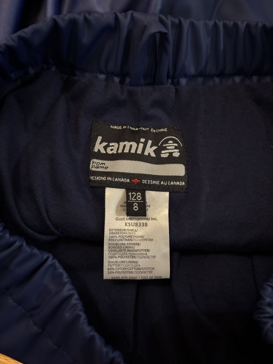 Kamik Pantaloni: Kamik Regenhose blau – Usato da Schlosswil venduto da wizZzor 2
