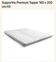 Supportho Premium Kaltschaum-Topper H3 – 160 × 200 cm