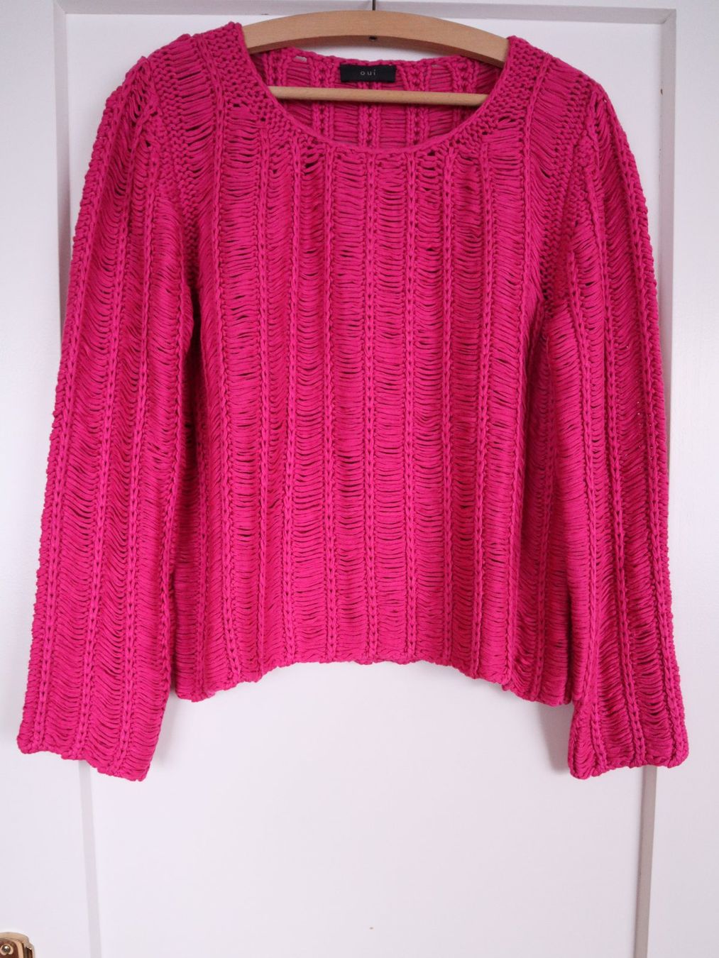 Pullover & Sweatshirts: Pullover / Bändeli Pullover, Oui, Gr. 38 / M, pink – Neu (gemäss Beschreibung) aus Wattwil von diamant1