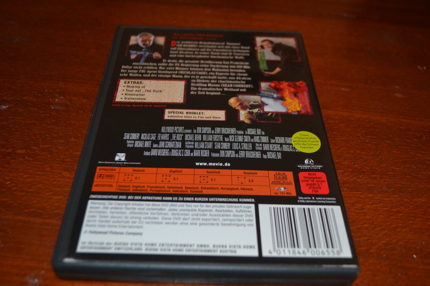 Tutti i DVDs: The Rock (DVD) – Usato da Laupen ZH venduto da chefdom 1