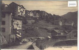 Finhaut - La Gare - Holzlager - entrepôt de bois