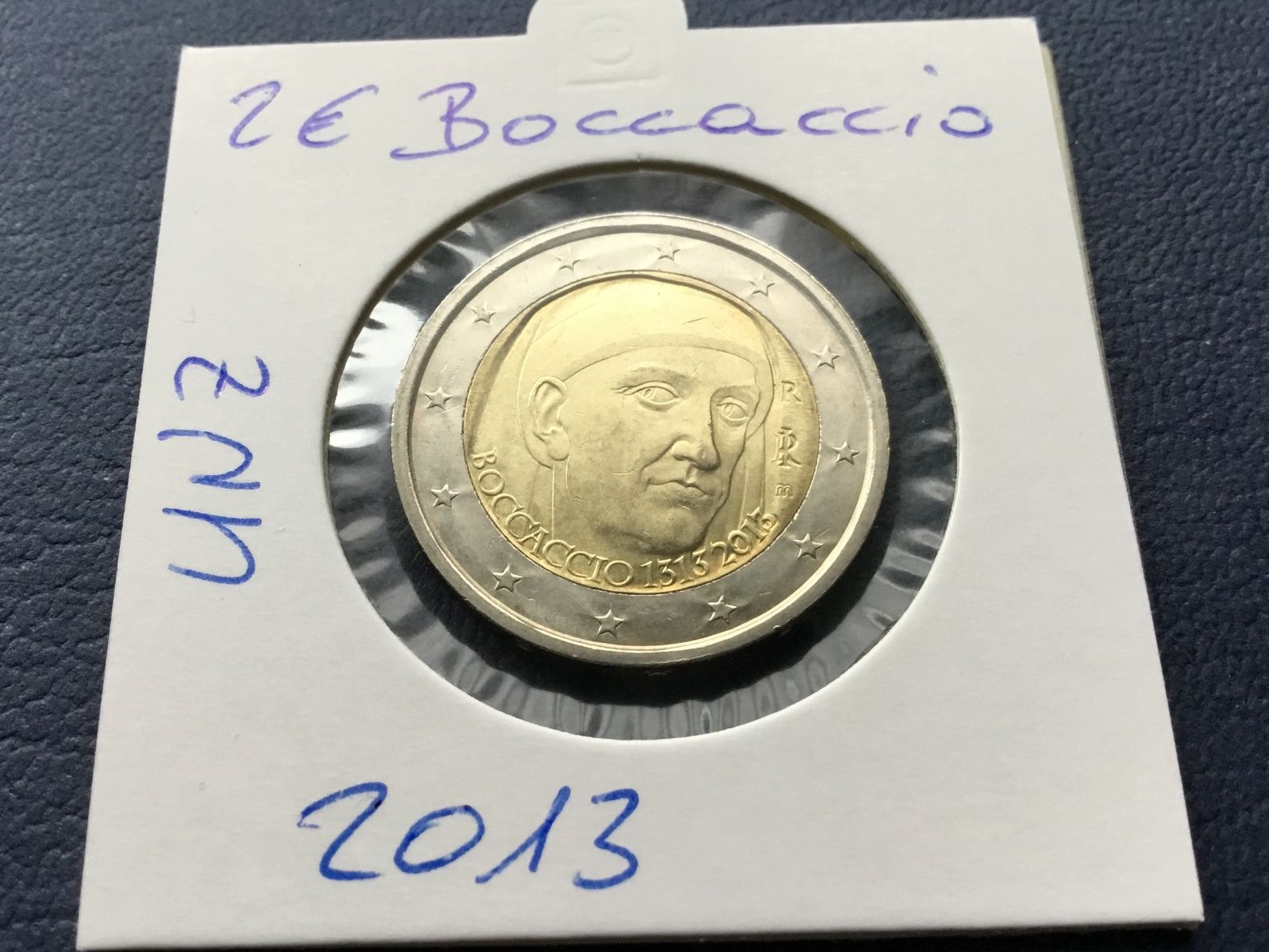 Alle Münzen: 2 Euro Italien BOCCACCIO 2013 – Neu (gemäss Beschreibung) aus St. Margrethen SG von alfapeugeot10