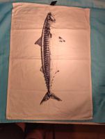 Küchentuch mit Fisch