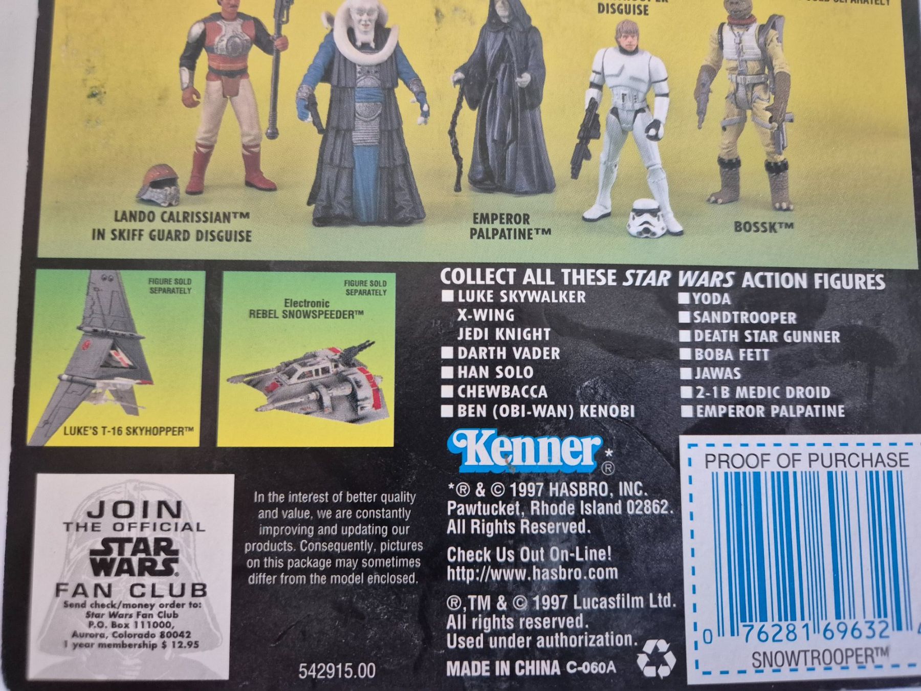 Star Wars Statuette: Star Wars Action Figure - Snowtrooper 1997 – Nuovo e nell'imballaggio originale da Buchs SG venduto da Bray_Law 4