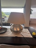 Unique Silver Globe Table Lamp - Cozy & Stylish Home Decor!