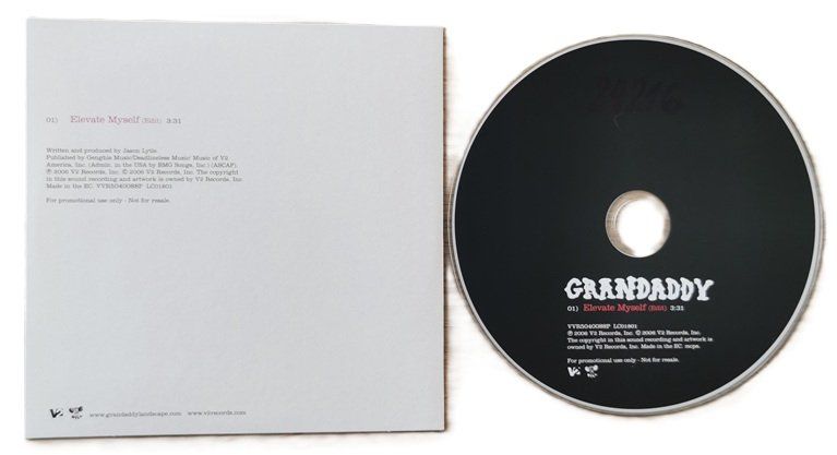 CD: Grandaddy – Elevate Myself  (CD-Single) – Usato da Wilen b. Wollerau venduto da morethanmusic 1