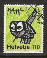 M1873 - Hibou Celestino Piatti 1er jour