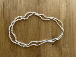 Neue sehr edle Perlenkette mit echten Perlen