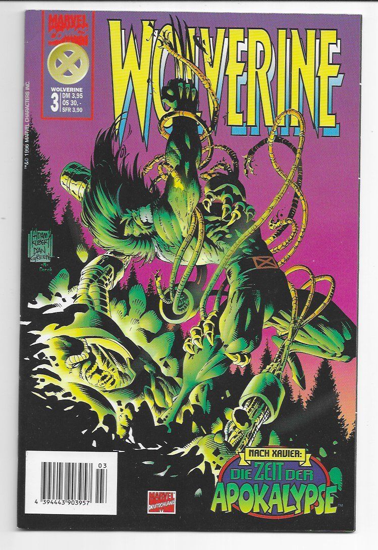 Fumetti: Wolverine Comic Marvel Deutschland Nr 3, 1997 – Nuovo (secondo la descrizione) da Winterthur venduto da Wolfensberg