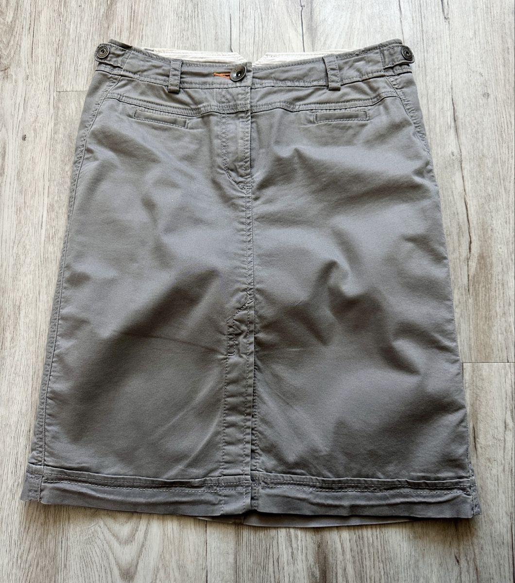 Gonne: Gr 36 sandwich_ Grauer Jeansrock – Usato da Rickenbach b. Wil venduto da sunneschii_ 1