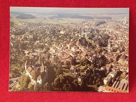 Burgdorf Bern Flugaufnahme