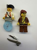 2 Stück Lego Piraten Figuren mit Zubehoer.