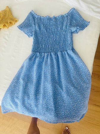 vestito azzurro