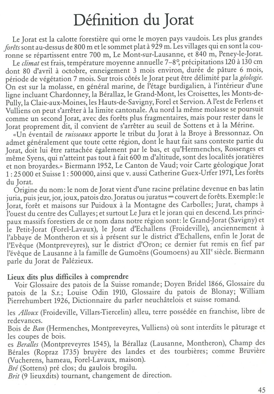 Bücher: Le Jorat d'antan – Gebraucht aus Les Avants von Jaman7 2