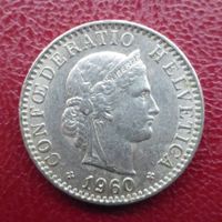 20 Rappen - Jahrgang 1960