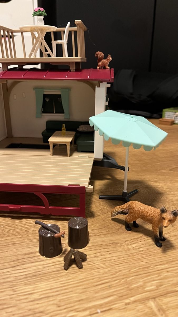 Schleich Jouets: Schleich Wohnwagen – D'occasion à Stans par Baba2011 1