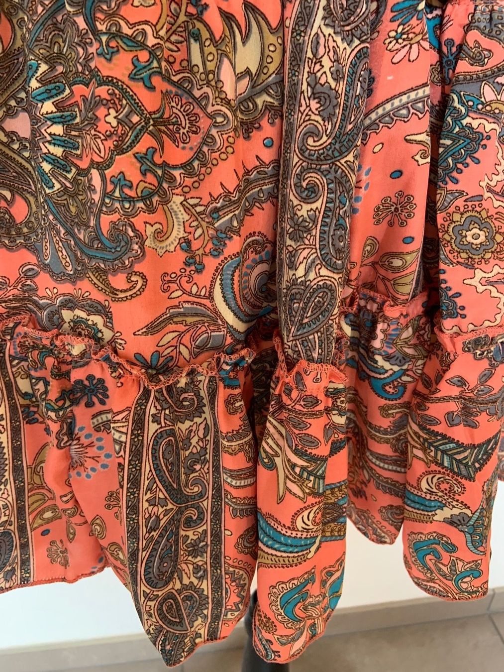 Kleider: Boho Minikleid/ Tunika aus Seide / Viscose – Neu (gemäss Beschreibung) aus Sigriswil von ck56 6