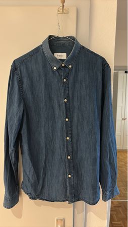 Chemise en jean Figaret bleue taille S état neuf