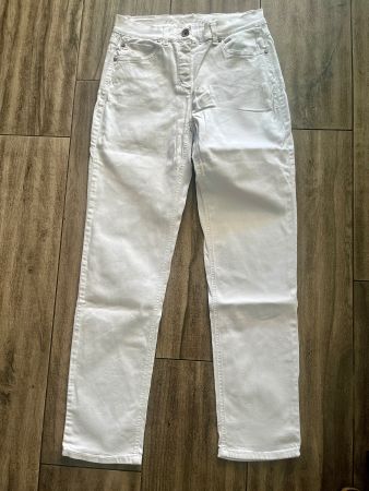 Weisse Stretch- Jeans Anna Montana Angelika, Grösse 40