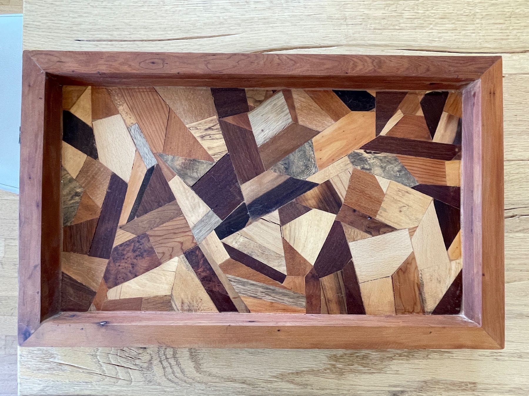 Holzartikel: Wanddeko Serviertablett Holzskulptur  Holzbild – Gebraucht aus Glattpark(Opfikon) von cla_hpt7 4