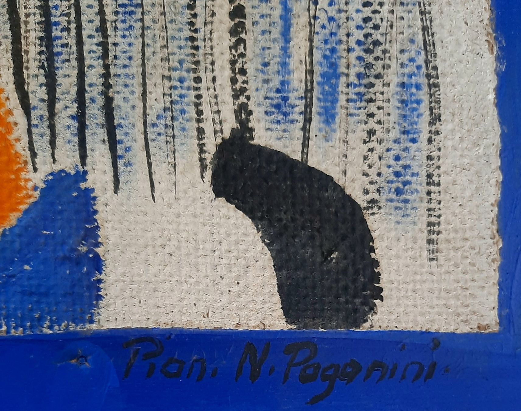 Dipinti: Expressives Gemälde Wilhelm 1954 – Usato da Arbon venduto da torso444 3