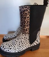 Stiefel Damenschuhe bunt gemustert Grösse 39