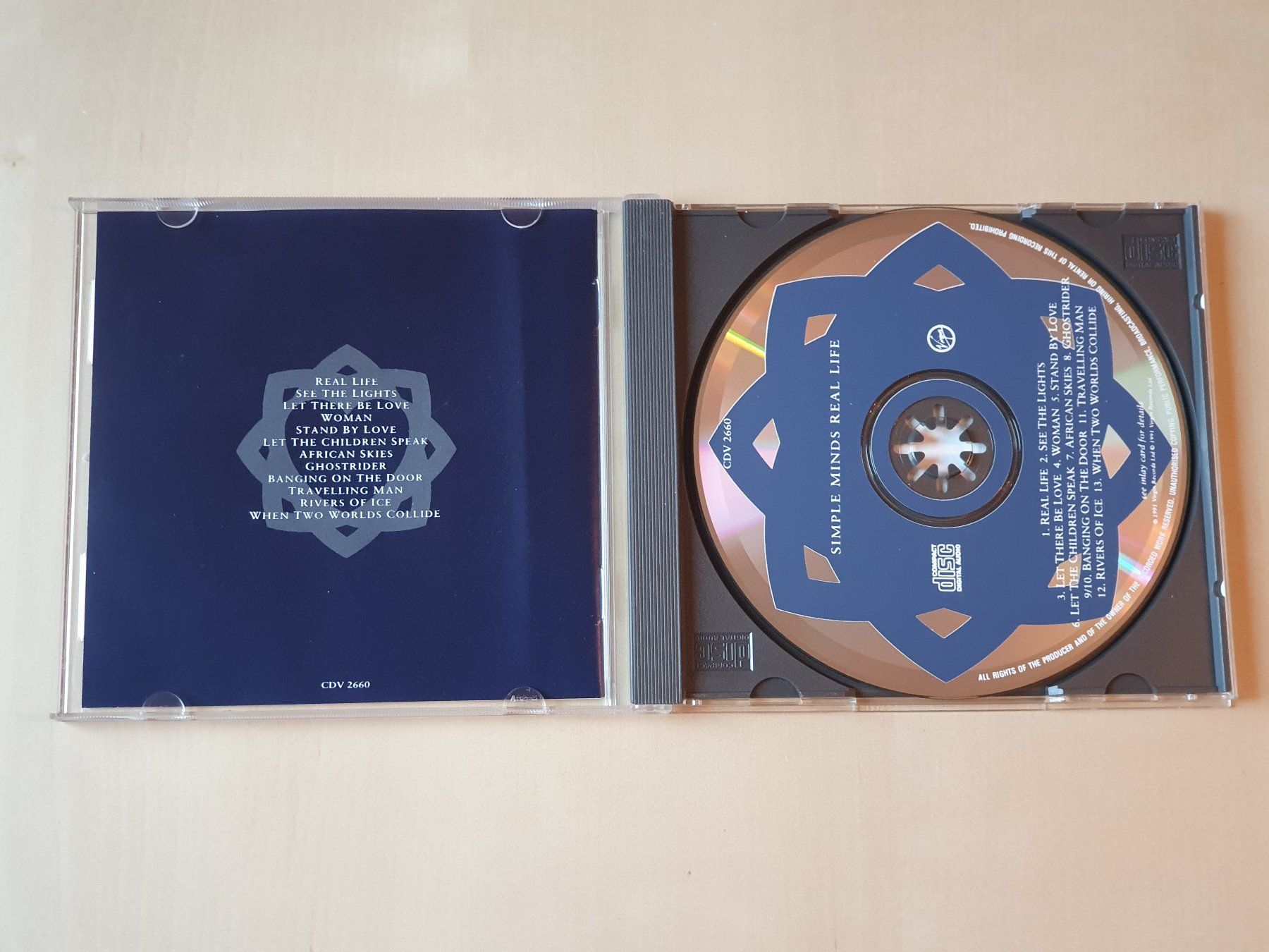 CDs: Simple Minds Real Life – D'occasion à Stansstad par collectorsshop 2