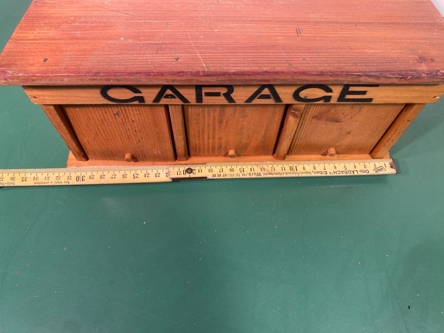 Giocattoli: Holzbox "Garage" BUCO Holzspielzeug – Usato da Bern venduto da ToysPlusVintage 6