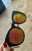 Quay Australia Sonnenbrille Cat-Eye Braun Schwarz