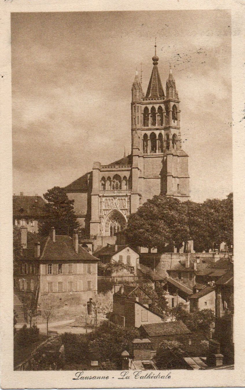 Cartoline postali: Lausanne - La Cathédrale – Usato da Melano venduto da pisonsdro