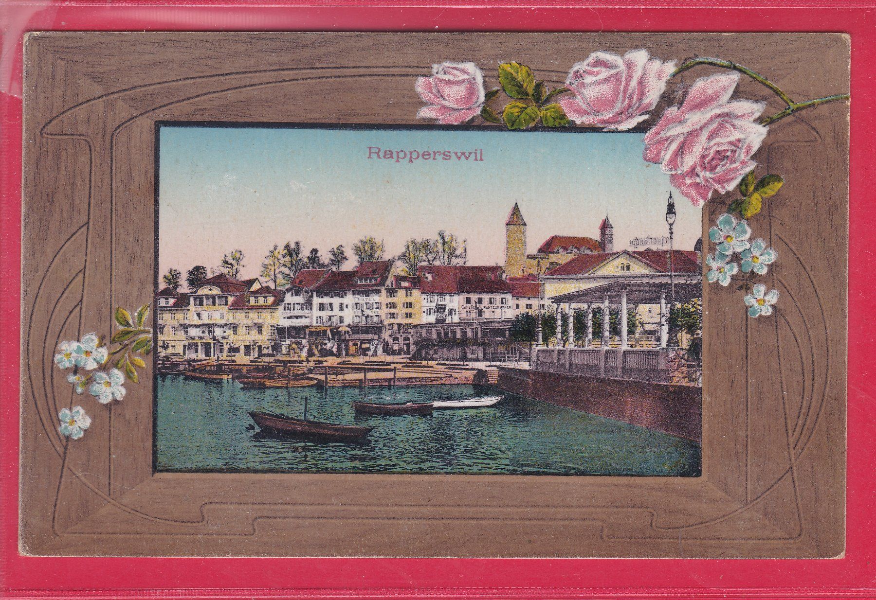 Cartoline postali: RAPPERSWIL, 19.3.1927 – Usato da Oberrieden venduto da Gebirgsstelze