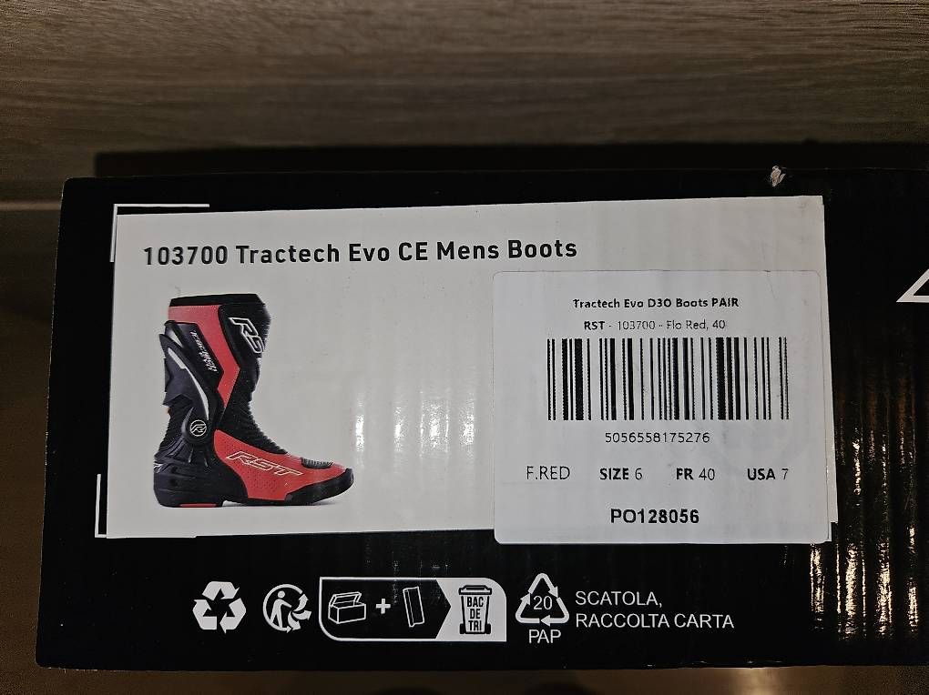 Scarpe da uomo: RST TracTech Evo D3O Motorradstiefel – Nuovo e nell'imballaggio originale da Kestenholz venduto da jus_xv6y 1