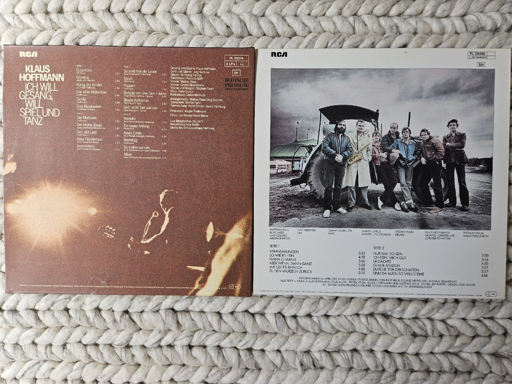 Dischi in vinile: Klaus Hoffmann - 2 Alben - Ich will Gesang & Tanz! – Usato da Wettingen venduto da Sk8ertomda 1