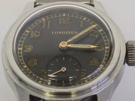 Longines Tre Tacche Ref. 2525 Black Gilt Dial