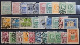Estland Lot mit alten Werten XXVIII