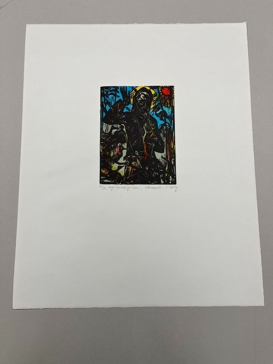 Xilografie: WALTER HELBIG HOLZSCHNITT NUMMERIERT – Usato da Gersau venduto da grafik-kunst 3