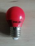 Philips Lampenbirne Rot