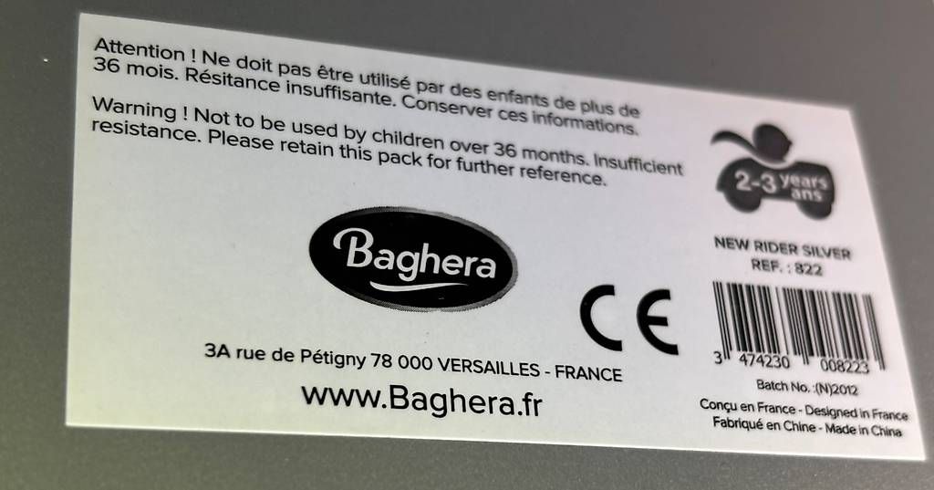 Veicoli per bambini: Rutschauto Baghera  – Usato da Fehraltorf venduto da mic_wnd2 1