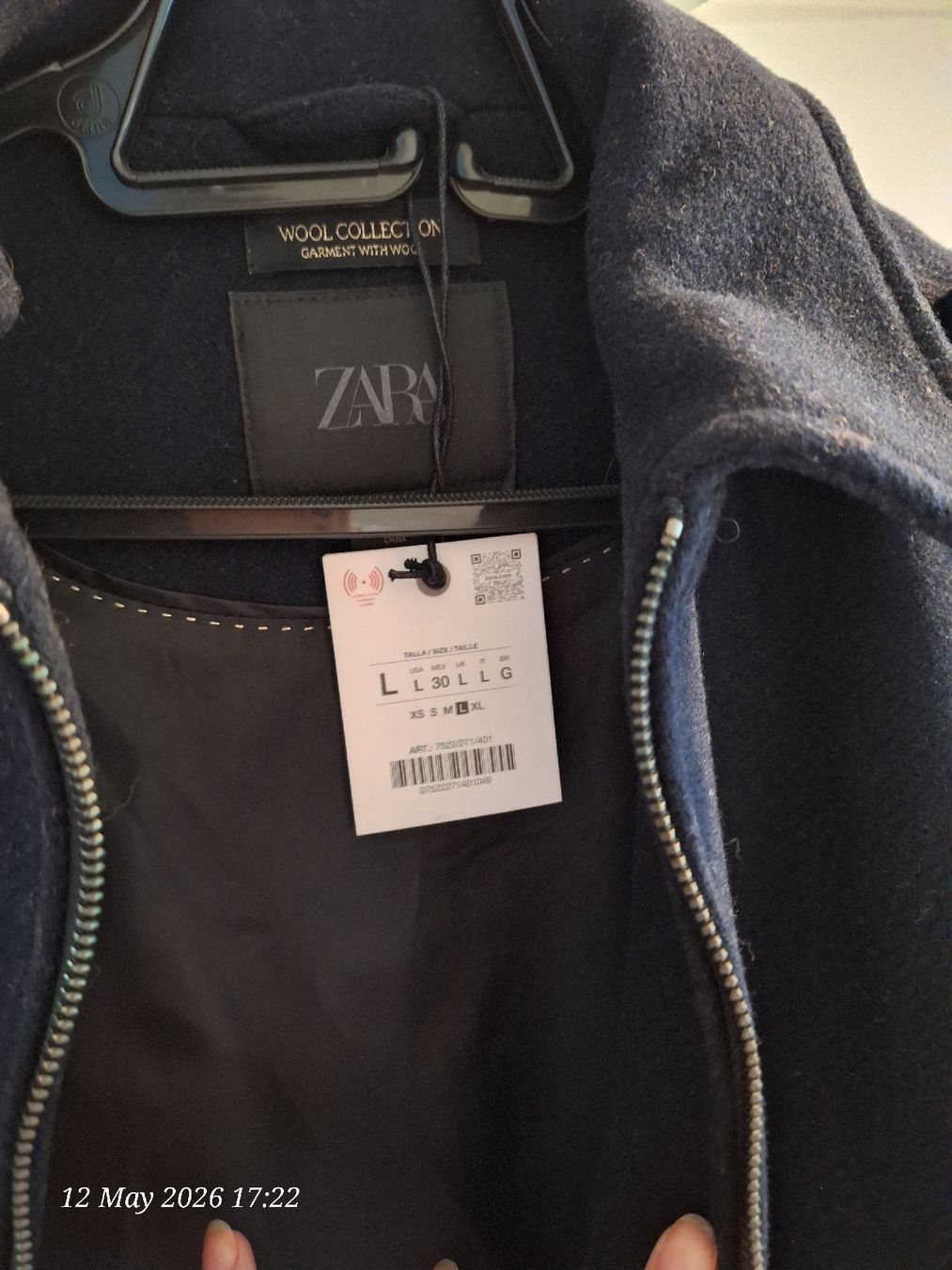 Zara Giacche: Zara Wool Bomber Jacket -   Man Large -   47 – Nuovo e nell'imballaggio originale da Marin-Epagnier venduto da Natasa82 1