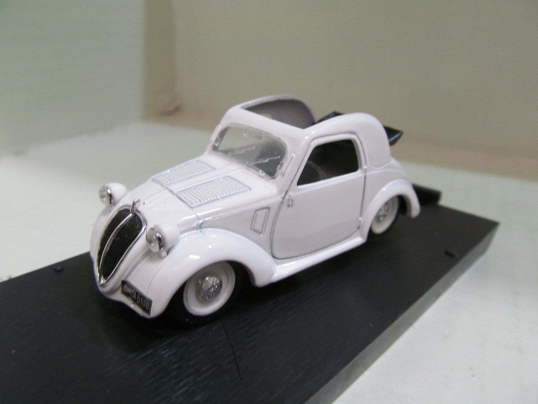 Simca Modellini d'auto: SIMCA  5  1936  BRUMM ITALY   1:43 – Nuovo (secondo la descrizione) da Grueningen venduto da malamut56 3